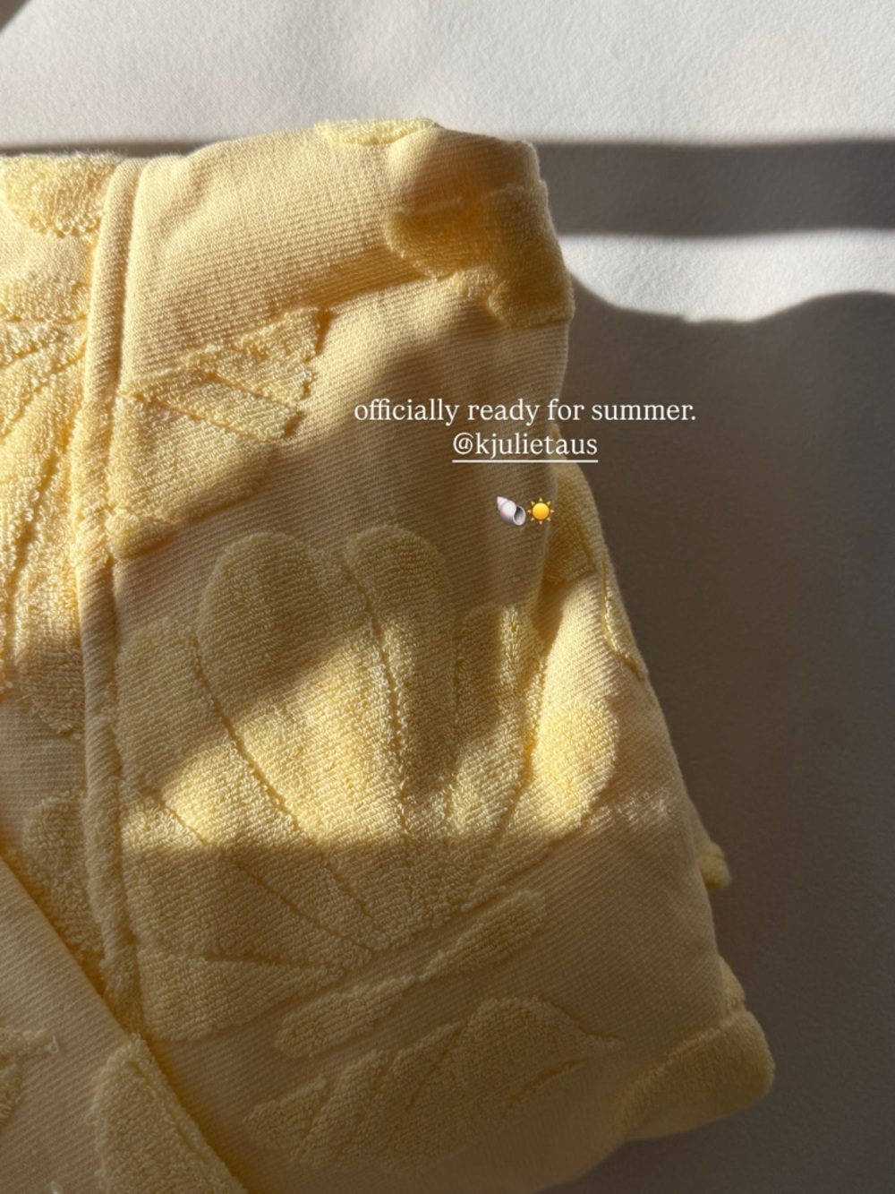 Yellow Terry Robe - Picture 4 of 5